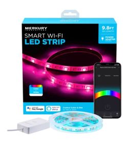 Merkury Innovations Smart Wi-Fi LED Strip (9.8')