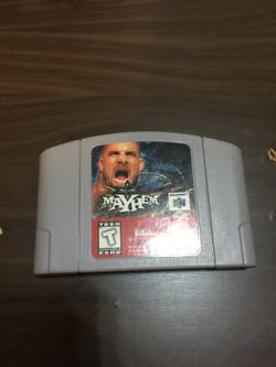 WCW Mayhem N64 game