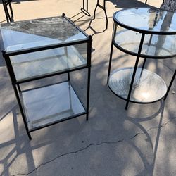 Glass End Tables