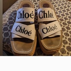 Chloe Wedges Size 10  Usa. 