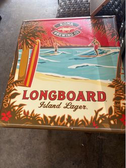 Kona Longboard Metal sign