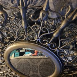 Vintage Beutiful  Mirror Big 