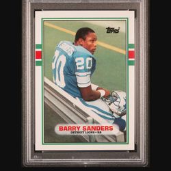 Barry Sanders PSA 10