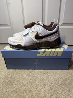 Nike Travis Scott Zoom Field Jaxx White Chocolate Mocha
