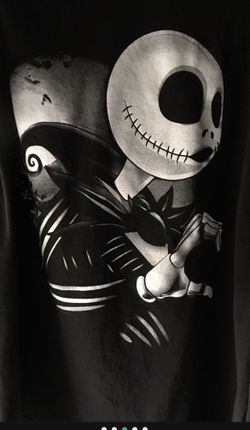 Jack And Sally Shirts Size 1X Nightmare 