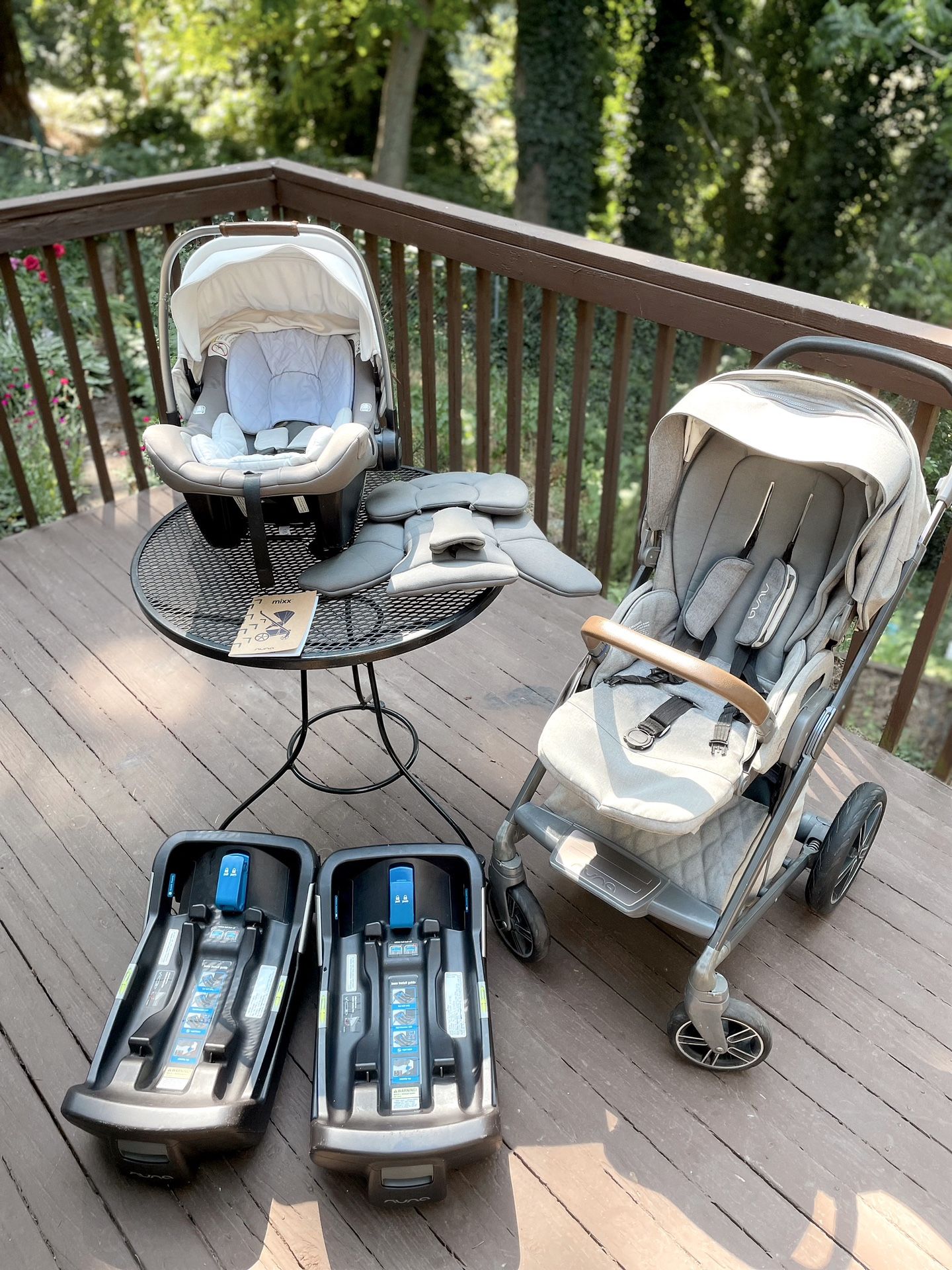 Nuna Mixx Lite LX Travel System With Extras!