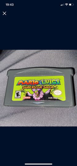 Nintendo Gameboy Advance Mario And Luigi Superstar Saga Game