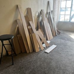 Solid Wood Planks & Beadboard Paneling - Reclaimed / DIY Project Lot