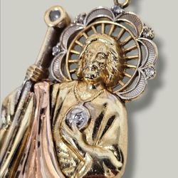 Saint Jude Gold Pendant 
