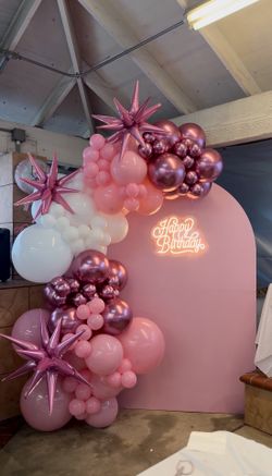 balloon garlands