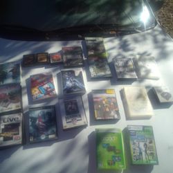 Lot Vintage Video Games Sega,Wii,Atari,PS