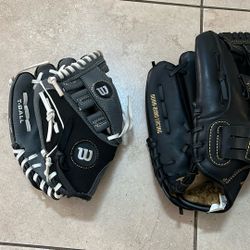 Baseball Gloves Wilson Franklin Rawlings Pick Up Only Valvista N Baseline
