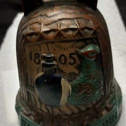 Vintage 1805 Bird And Bottle Club Ceramic Bell #C7853