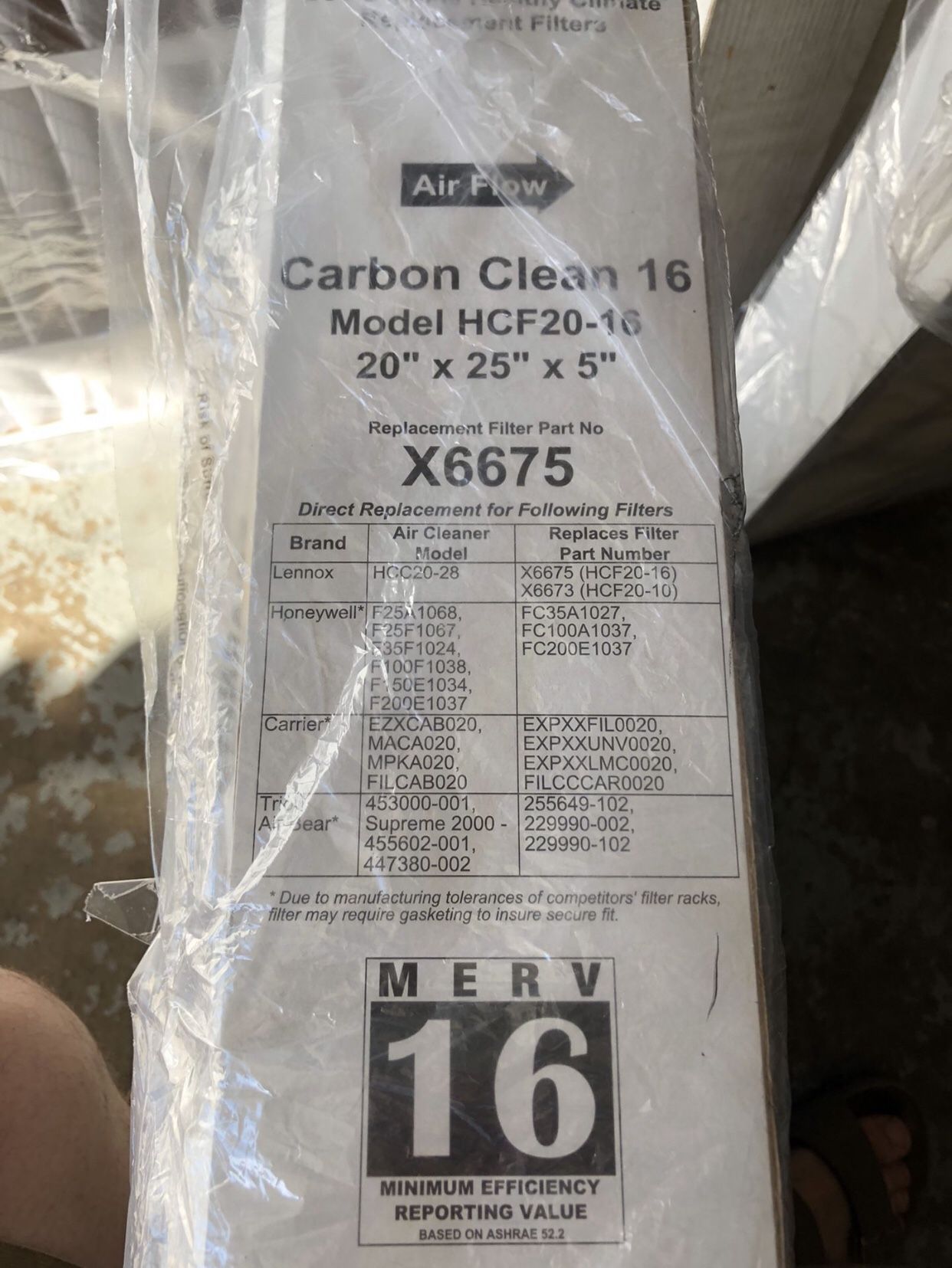 Furnace Air filter (Half Off Sale)