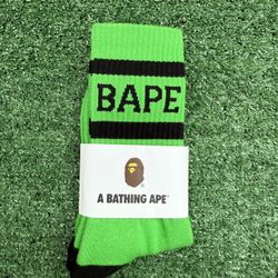 BAPE High Socks Green