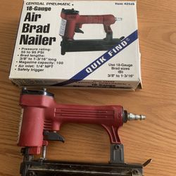 Central Pneumatic 18 Gage Brad Nailer