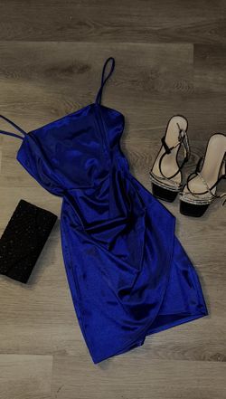 Royal Blue BodyCon Dress 🤩