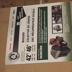 Riding Mower Bagger  