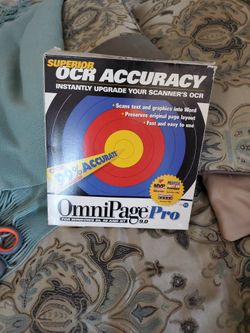 OmniPagePro 9.0
