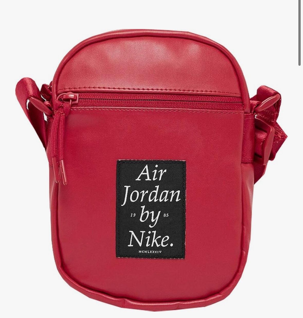 Nike Air Jordan red crossbody super cute