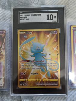 Mew Gold Card SGC 10 Gem Mewtwo EX Celebration for Sale in Simi Valley, CA - OfferUp Mew Gold Card SGC 10 Gem Mewtwo EX Celebration for Sale in Simi Valley, CA - OfferUp