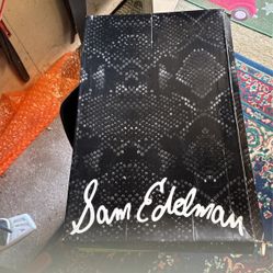 Sam Edelman Woman’s Black Leather Boots