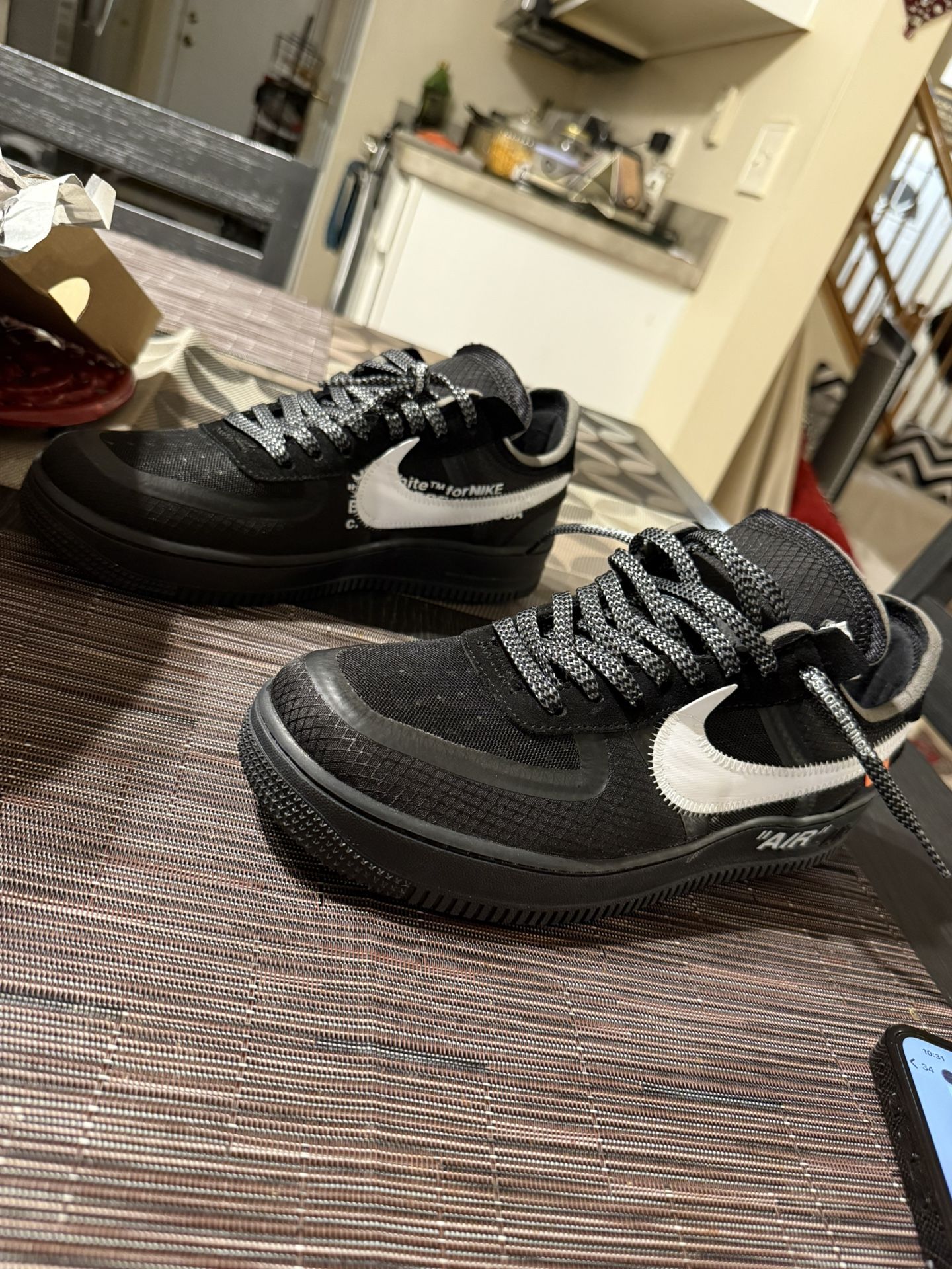 OFF-WHITE Air Force Ones Men’s Size 8.5