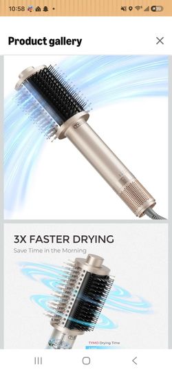 TYMO Hot Air Brush Hair Dryer