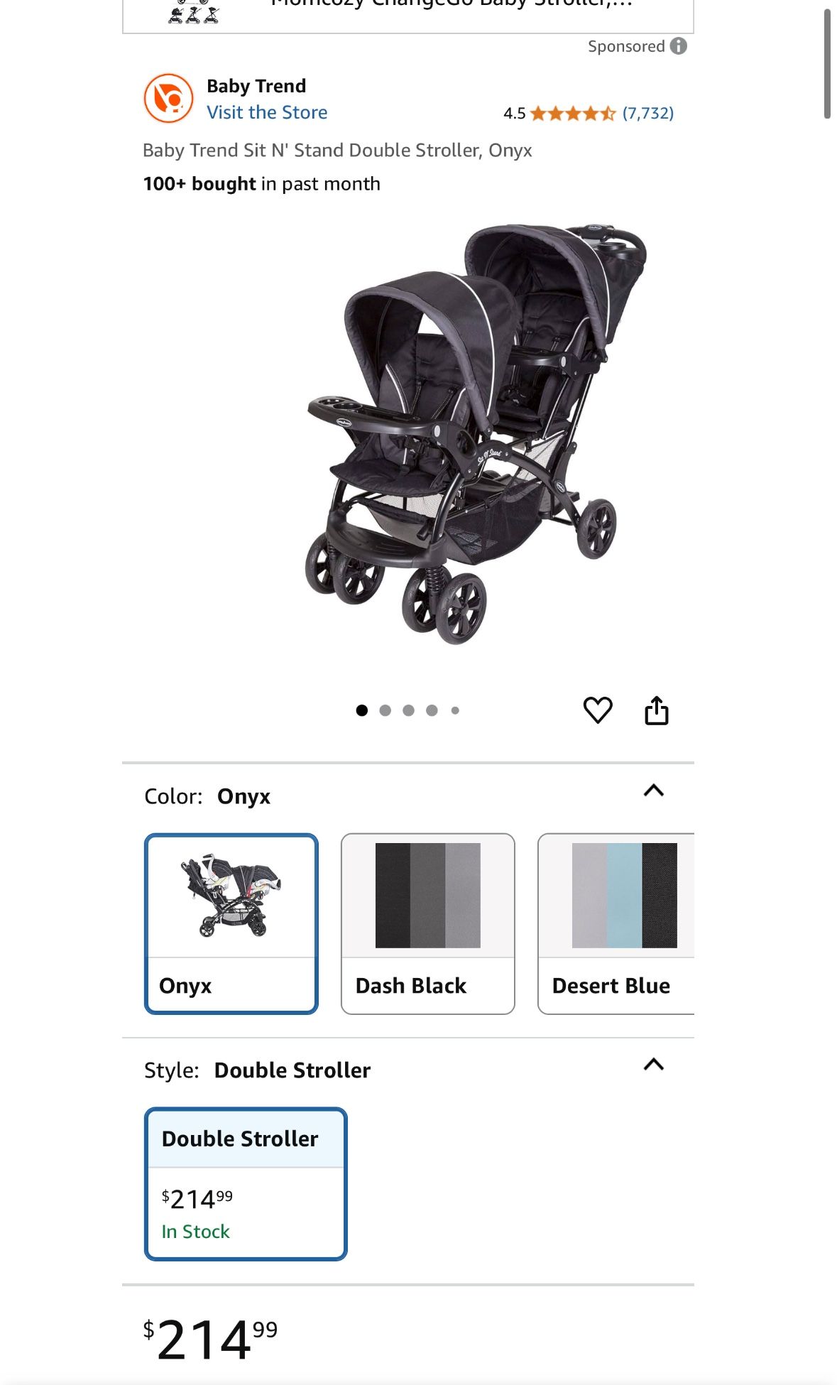Double Stroller