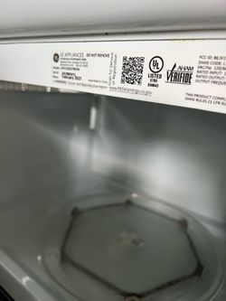 GE 1.6 Cu. Ft. Over-the-Range Microwave Oven. JVM3160DFWW