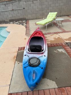 Two Kayaks with Paddles
