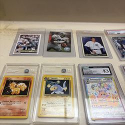 Pokemon and sports Cards