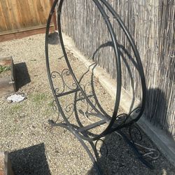 Hanging Plant/wood Stand