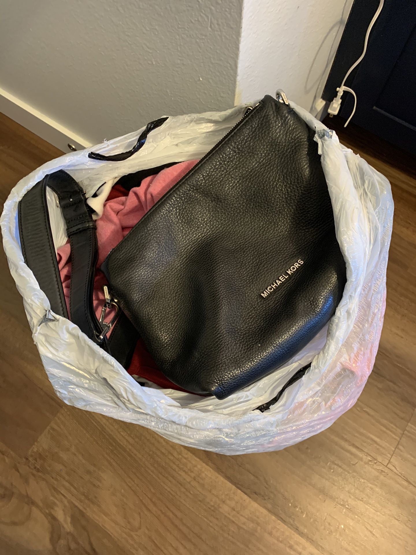 Bag of women’s clothes