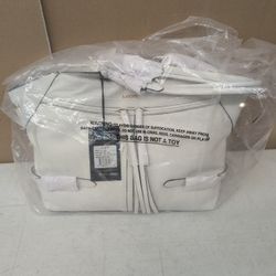 Lodis Nikki Satchel Purse Optic White B4545-OPW-004