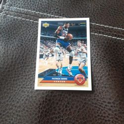 Patrick Ewing 1992 Upper Deck McDonald's Basketball Card 