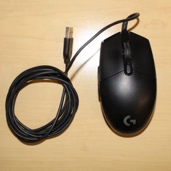 Logitech G203 Prodigy Wired Gaming Mouse - Optical, 6 Buttons, Black