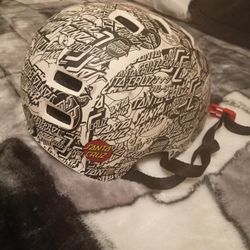 Santa Cruz, Helmet, Black N White