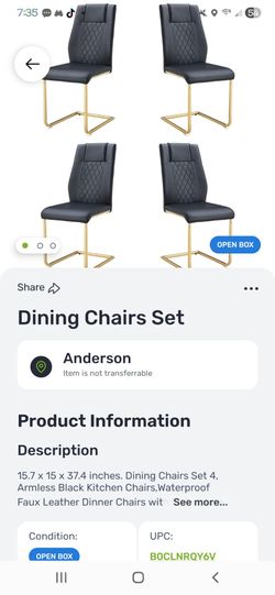 Coaster table and chairs