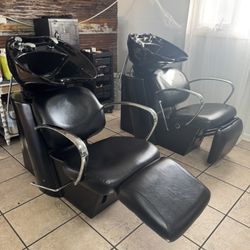 Salon Shampoo System  Bowl And Chair 