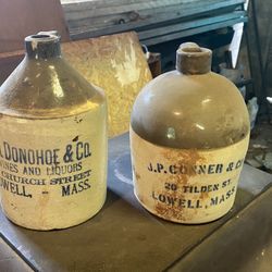 STONEWARE JUGS