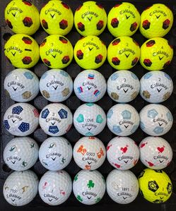 Golf balls Callaway edition special