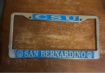 CSU San Bernardino License Plate Frame