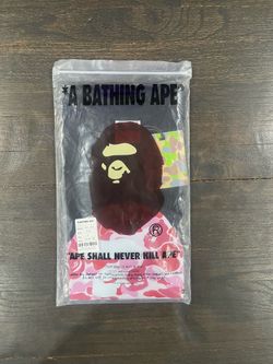 Black And  Pink Bape Tee