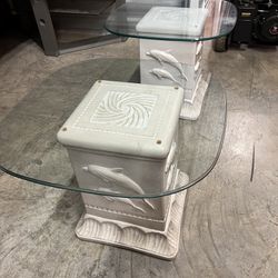 Dolphin End tables 