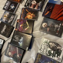 Rock Music DVDs And CDs