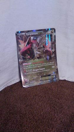 Tyrantrum EX giant card