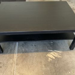 Coffee Table With Shelf
