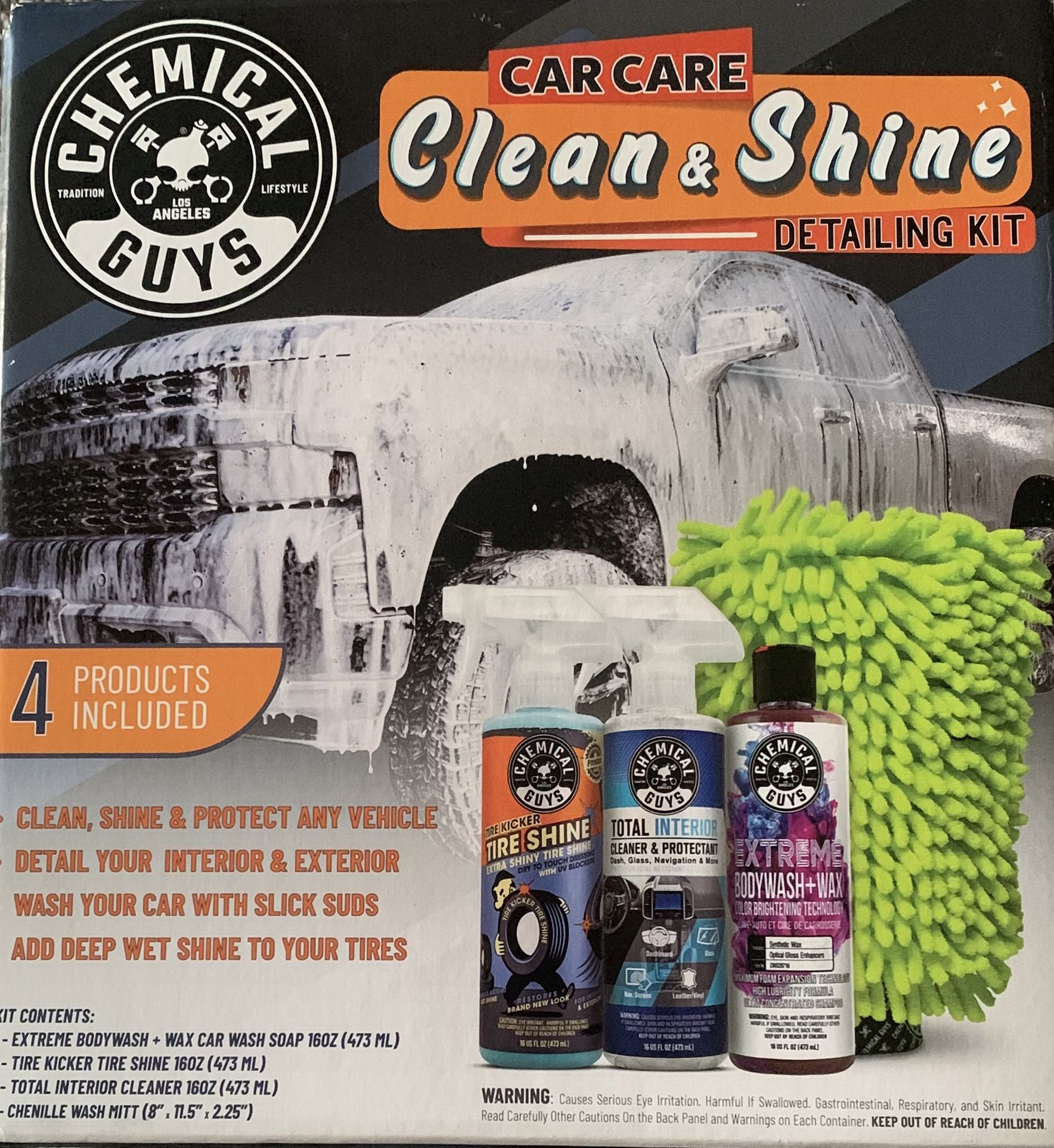 Car Wash kit 4 pieces