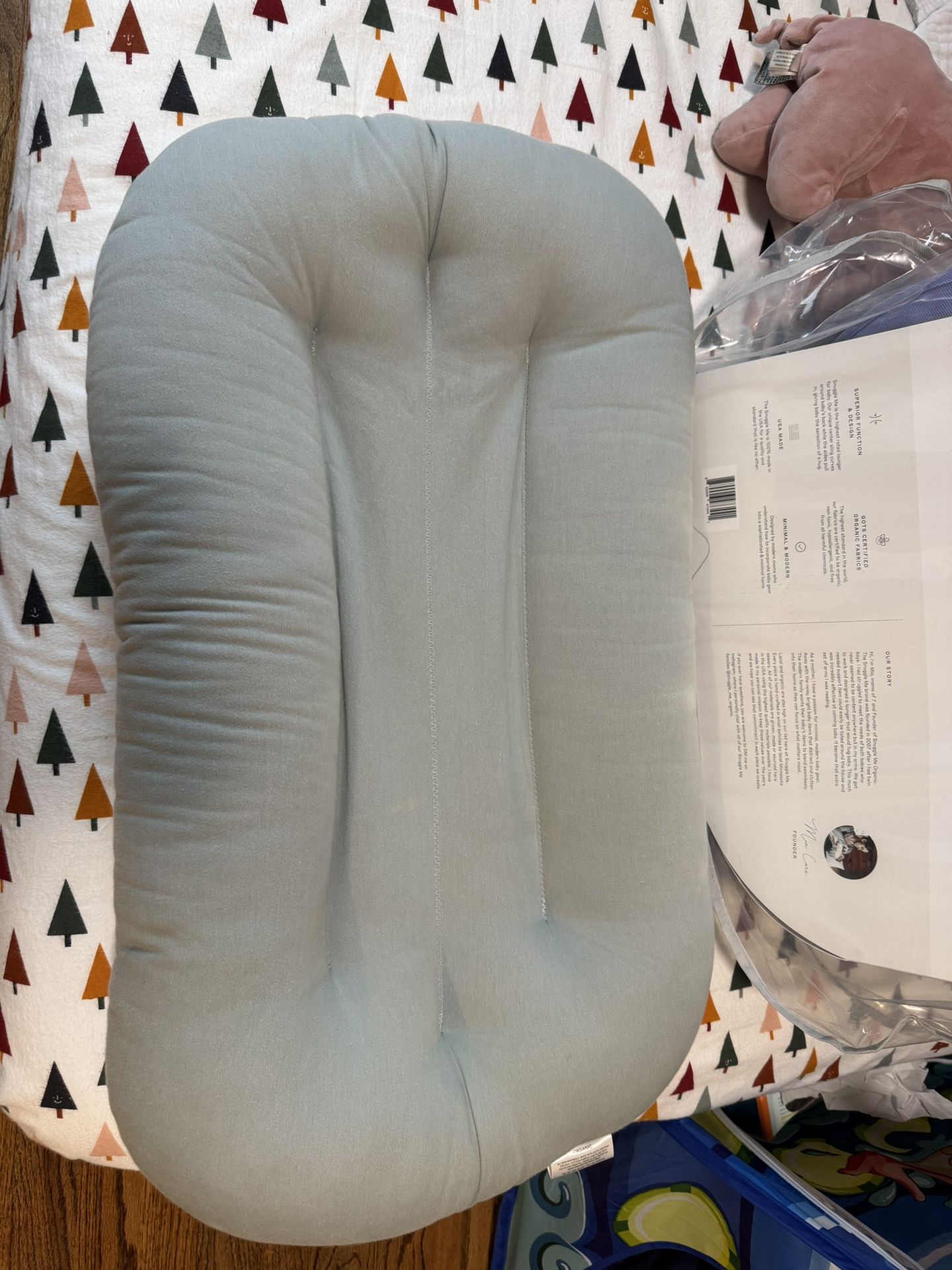 Snuggle Me Organic Infant Lounger